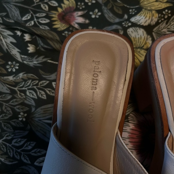 Paloma Wool Clogs Heels Ecru Valensia - Picture 5 of 7